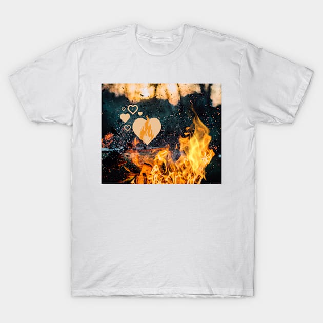 fire T-Shirt by ayoubShoop